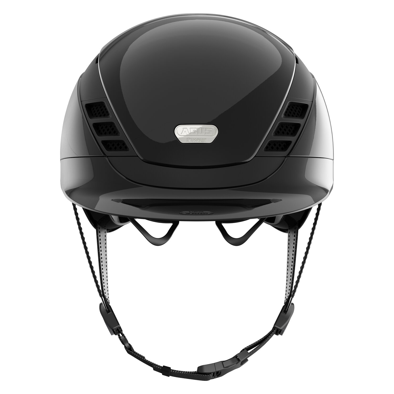ABUS PIKEUR Reithelm AirLuxe Pure  - shiny black