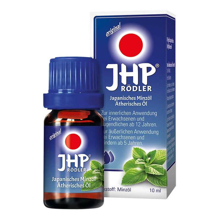 JHP® Rödler Japanisches Minzöl, Ätherisches Öl, 10 ml
