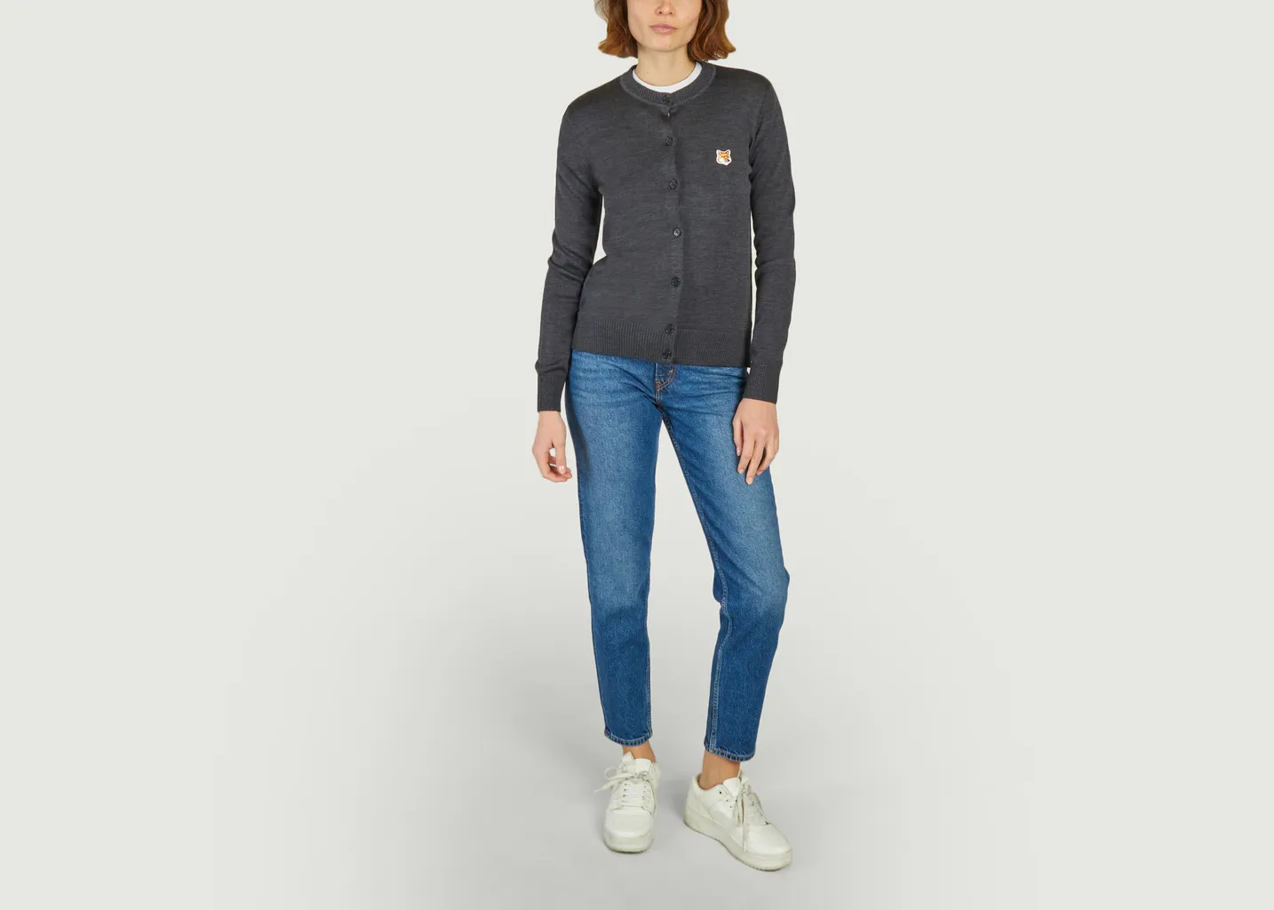 Cardigan Fox Head Maison Kitsuné