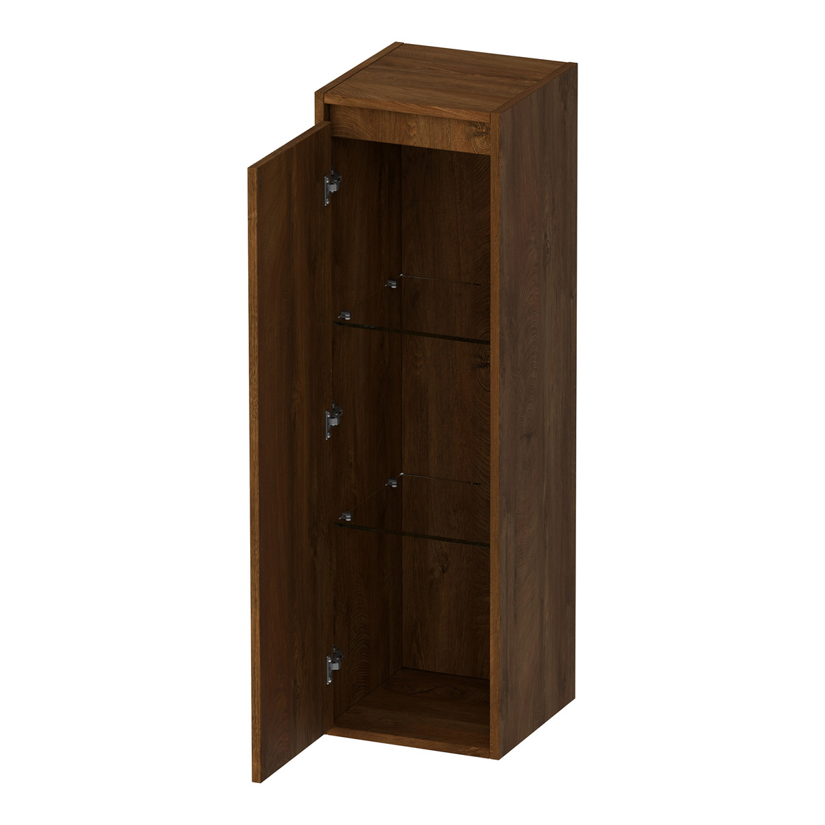 Brauer Adore Wavy kolomkast 120cm linksdraaiend forest cacao