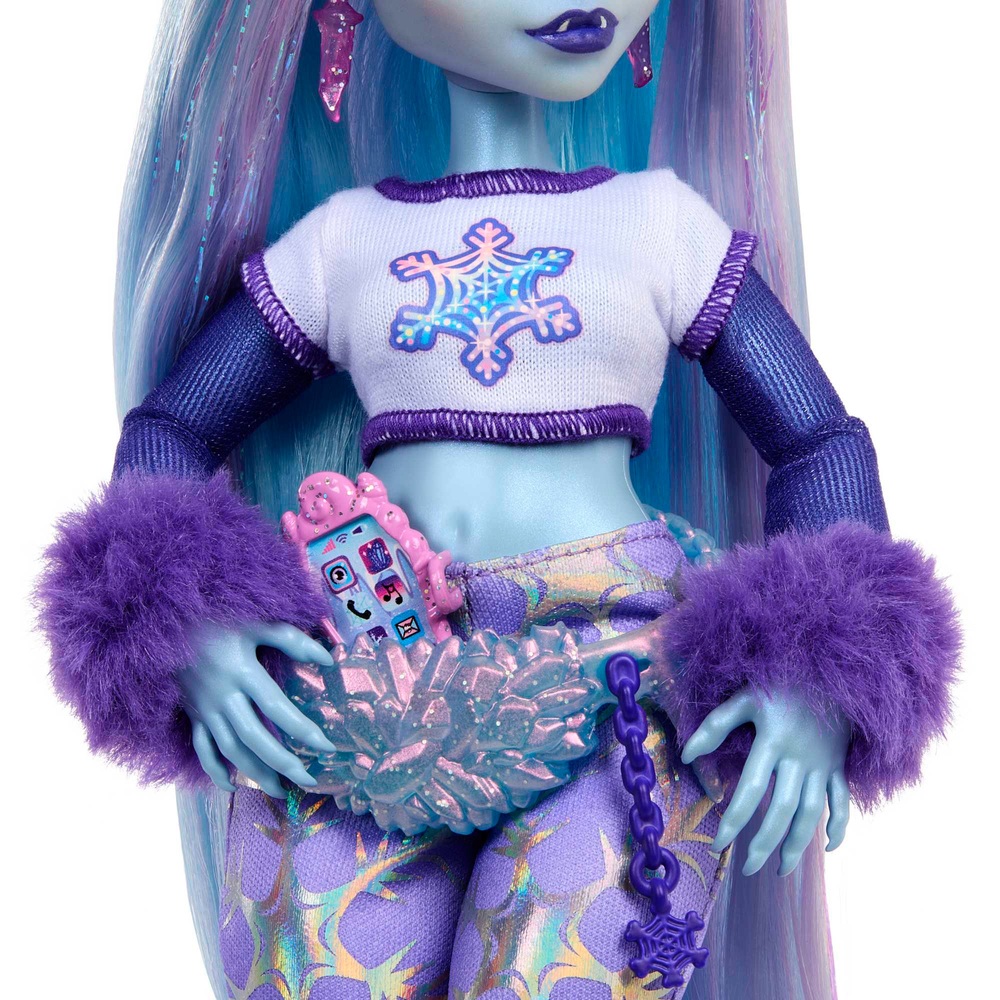 Monster High Abbey Bominable Yeti Modepuppe mit Accessoires