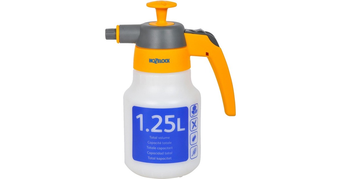 Hozelock4122 Spraymist drukspuit  (Geel/transparant, 1,25 l)