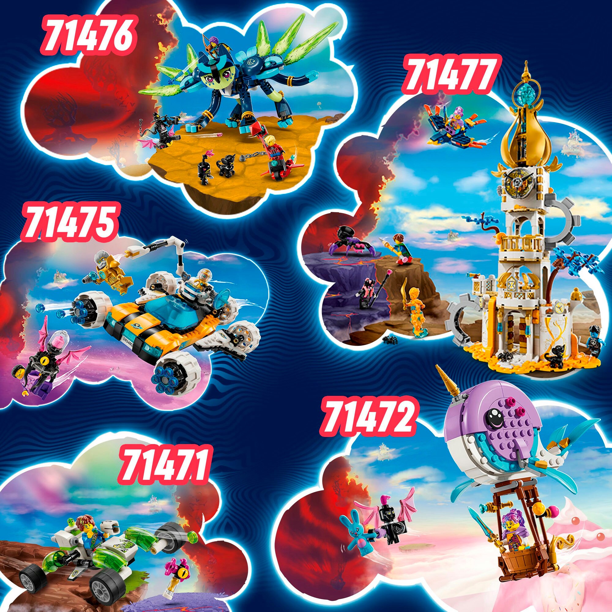 LEGO Konstruktionsspielzeug DREAMZzz Der Weltraumbuggy von Mr. Oz