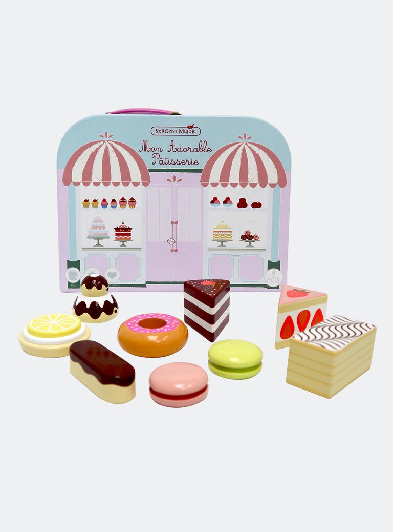 Mallette à Pâtisseries en Bois