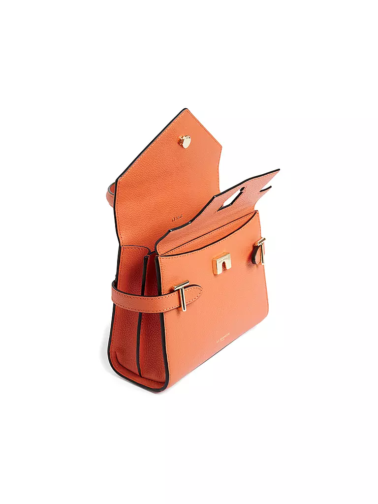 LE TANNEUR Ledertasche - Henkeltasche EMILIE FLAP Small orange