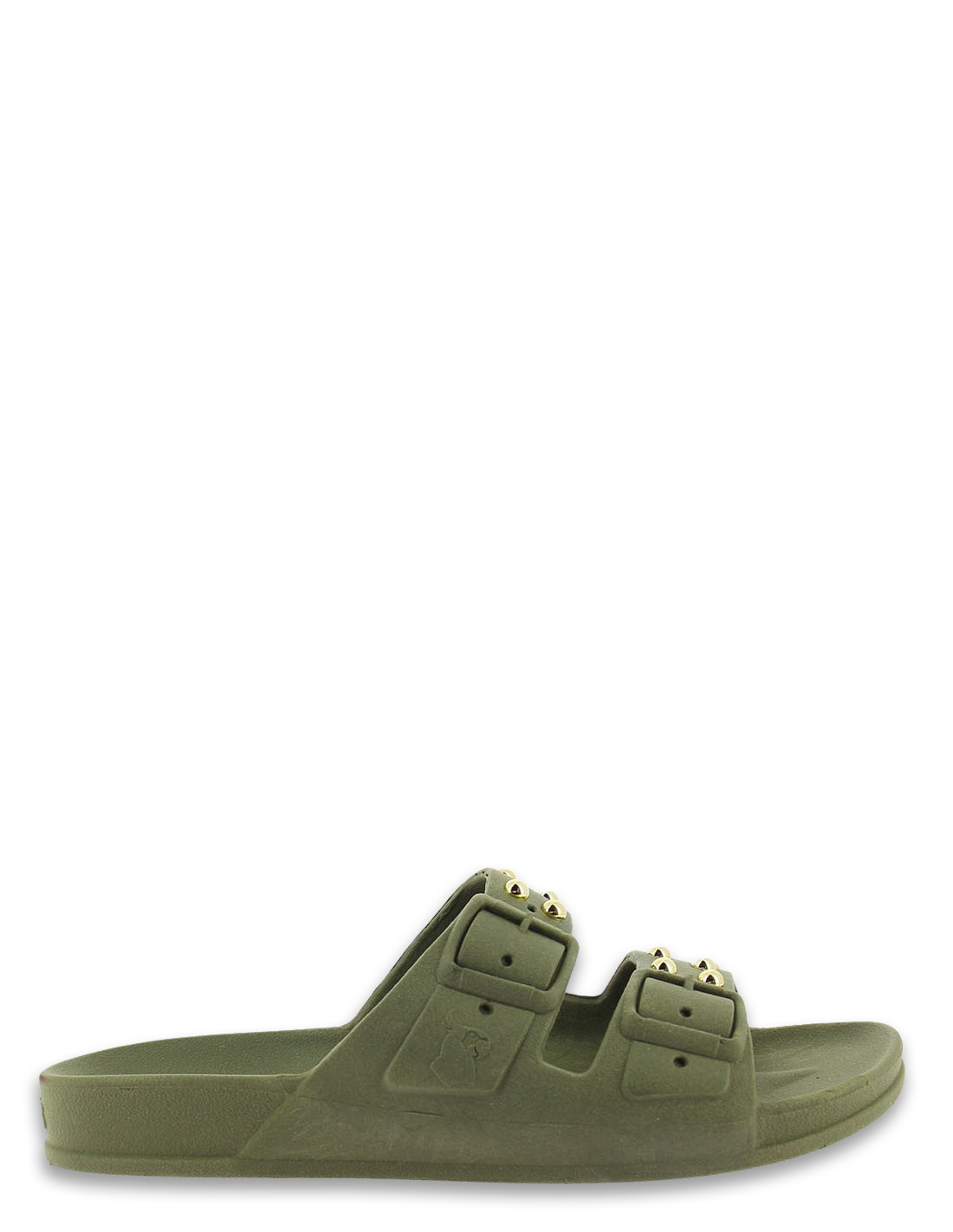 cacatoes claquettes femme florianopolis women dark kaki