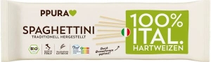 PPURA Spaghettini Hartweizen, 500 g