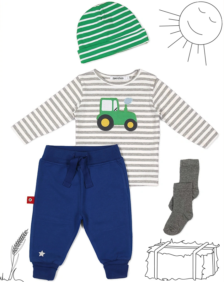Sweathose BABY RUNNER STAR in royalblau