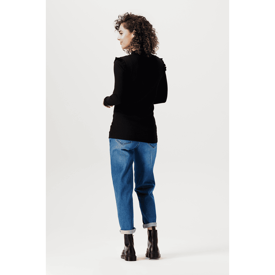 SUPERMOM Langarmshirt Bristol Black