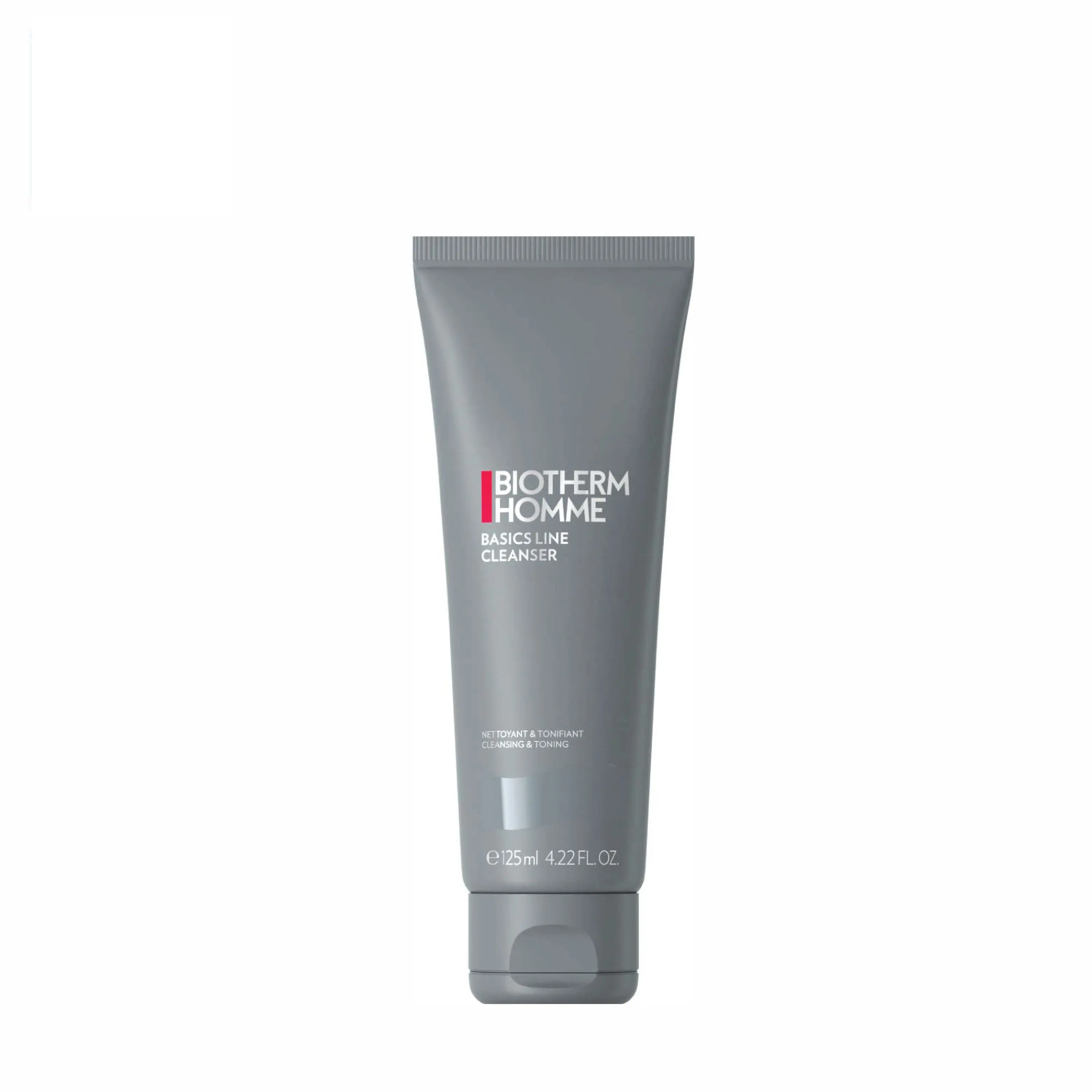 Biotherm - Homme Basic Gel Nettoyant visage 125ML Gel nettoyant visage pour homme Tube 125 MLT - Nouveautés