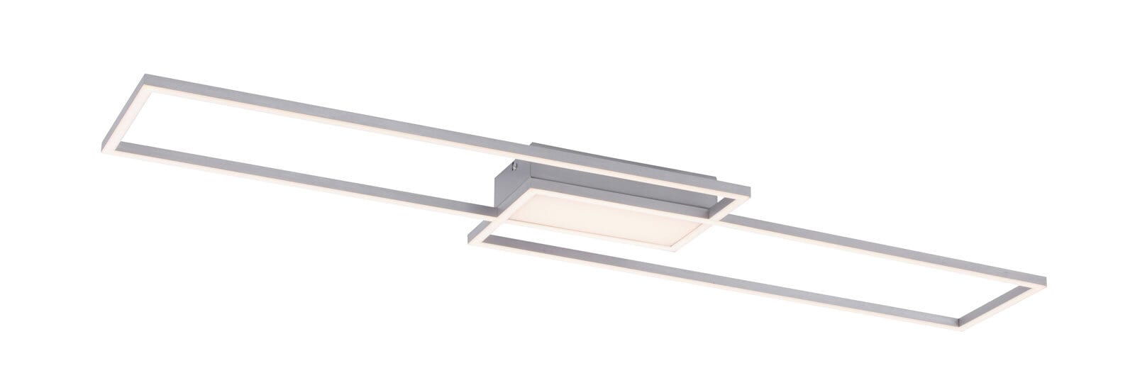 LED-Deckenleuchte Asmin 109,5x25,5 Alu