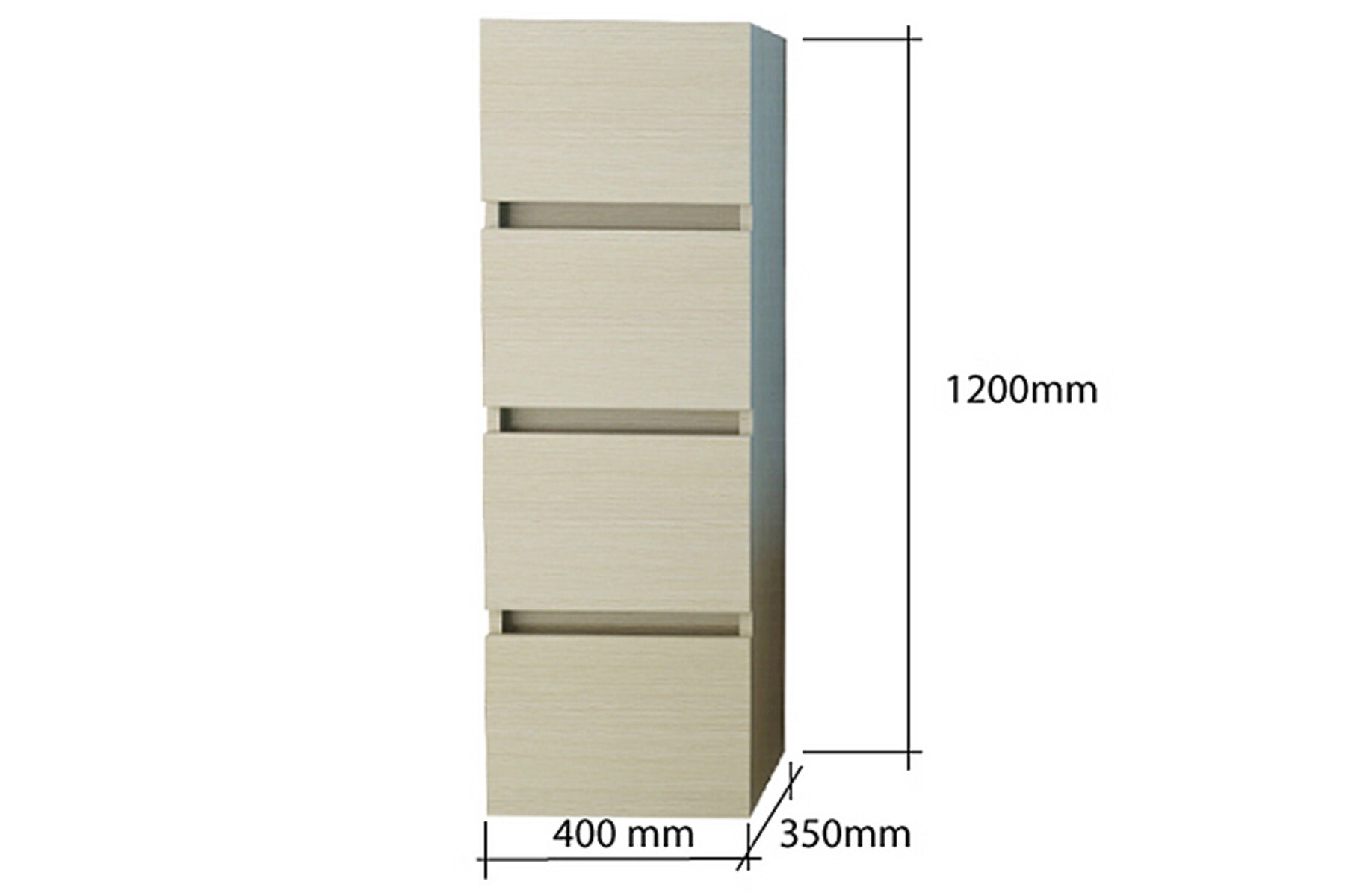 Jet-Line Badschrank KUFSTEIN 120x40x35cm
