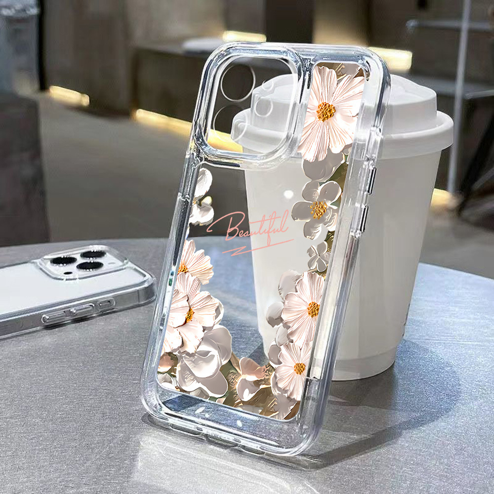 iPhone 13 Gummi Case Schutzhülle mit Kameraschutz - Beautiful Flowers