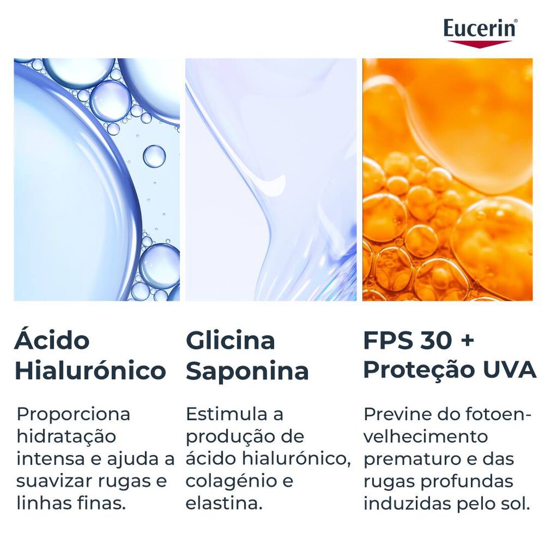 EUCERIN  Hyaluron-Filler x3 Effect Creme de Dia FPS 30 - 50ml
