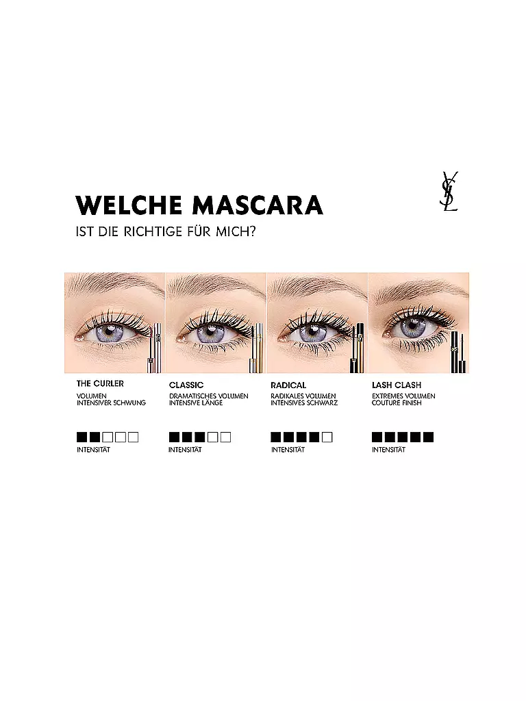 YVES SAINT LAURENT Mascara Lash Clash (04 Blue) blau