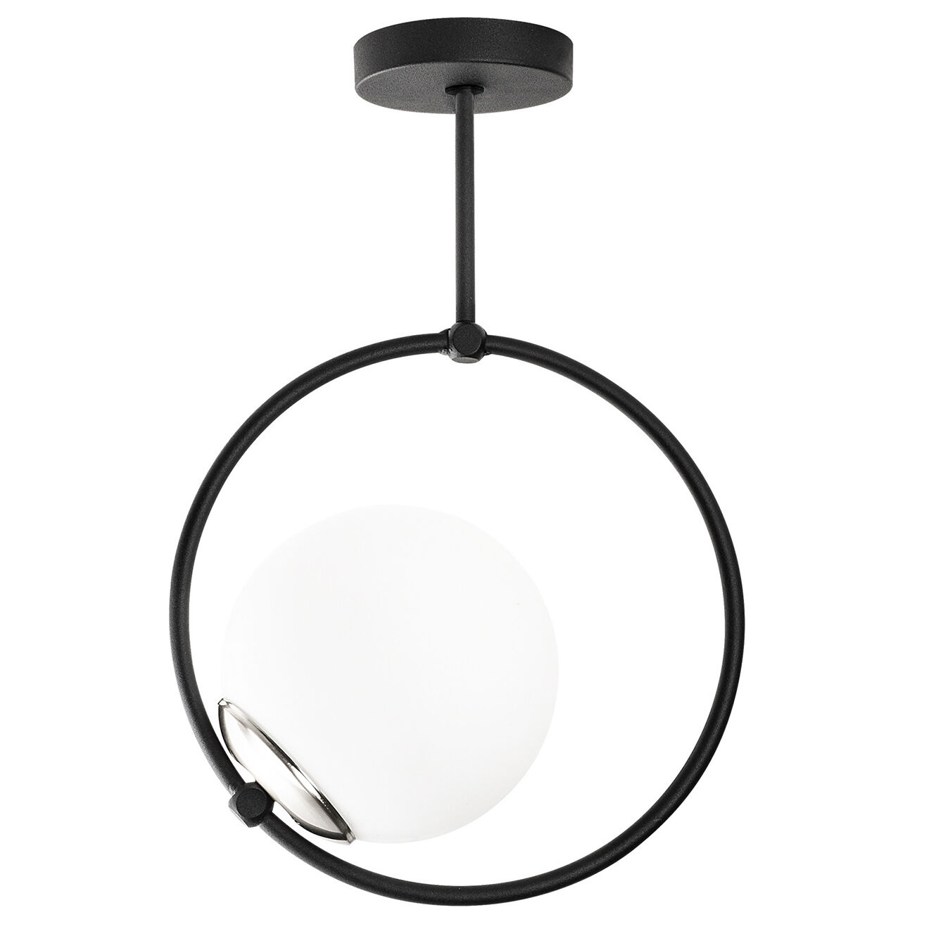 Opviq Suspension Dolunay noir/blanc - 26x15x39 cm