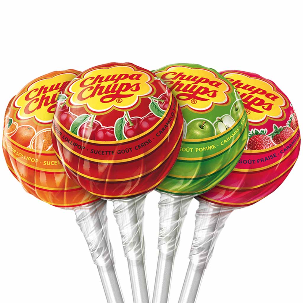 Chupa Chups Frucht Lollipops Lutscher 250er 3000g MHD:30.5.27