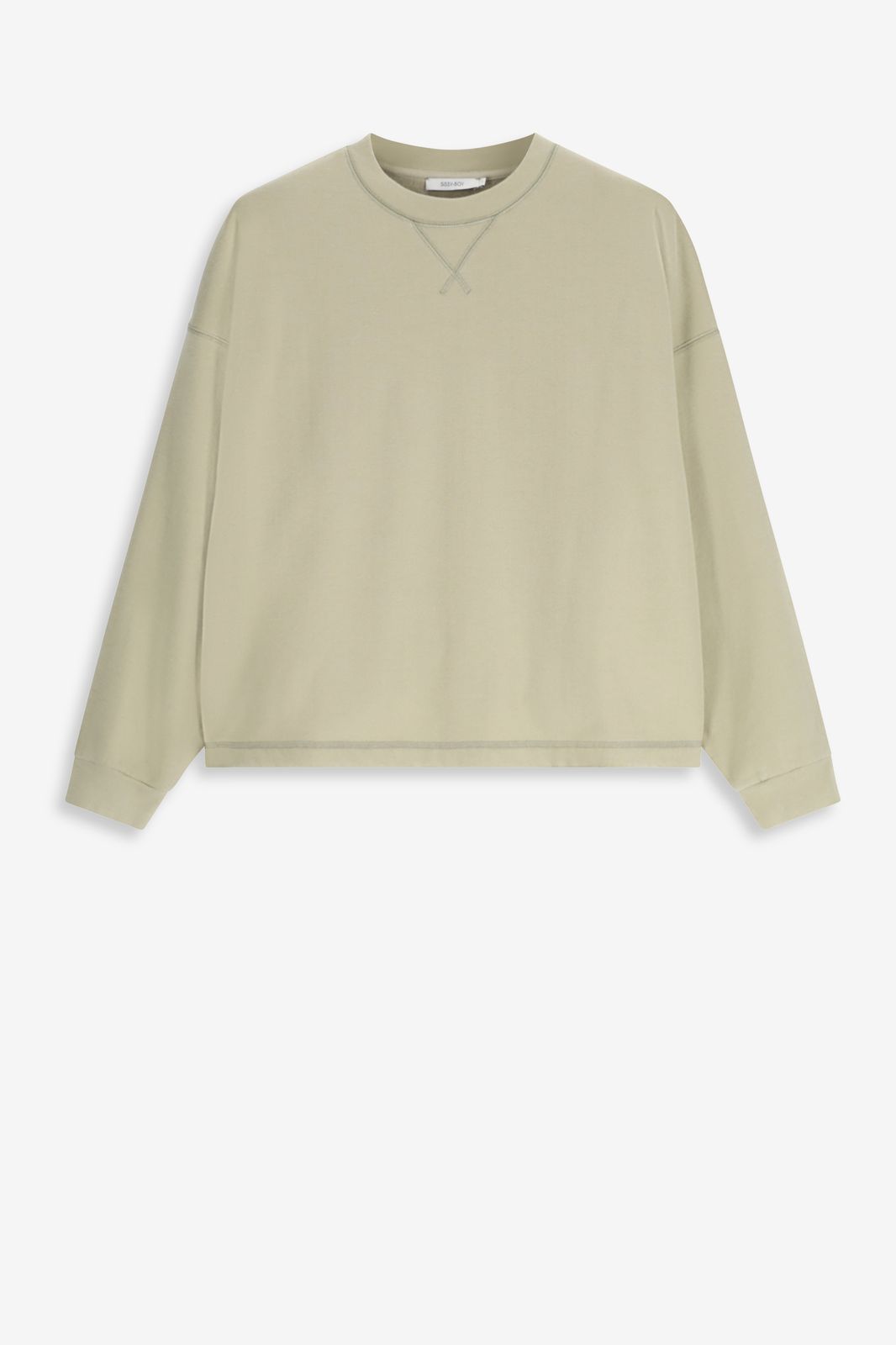 Lichtgroene sweater