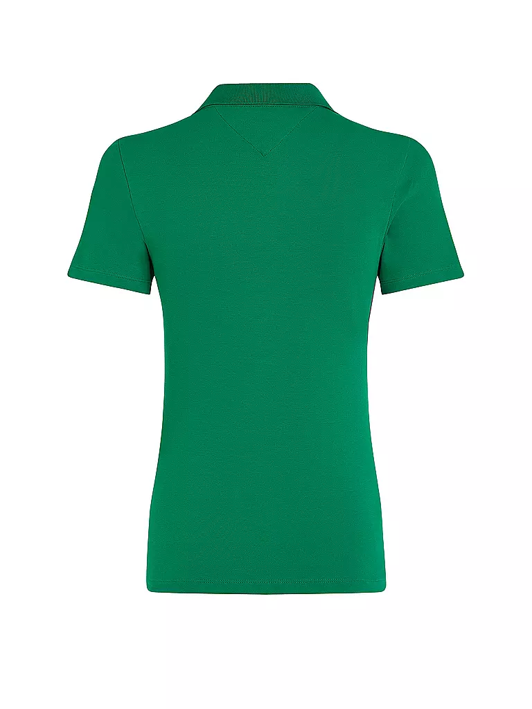 TOMMY HILFIGER Poloshirt Slim Fit grün