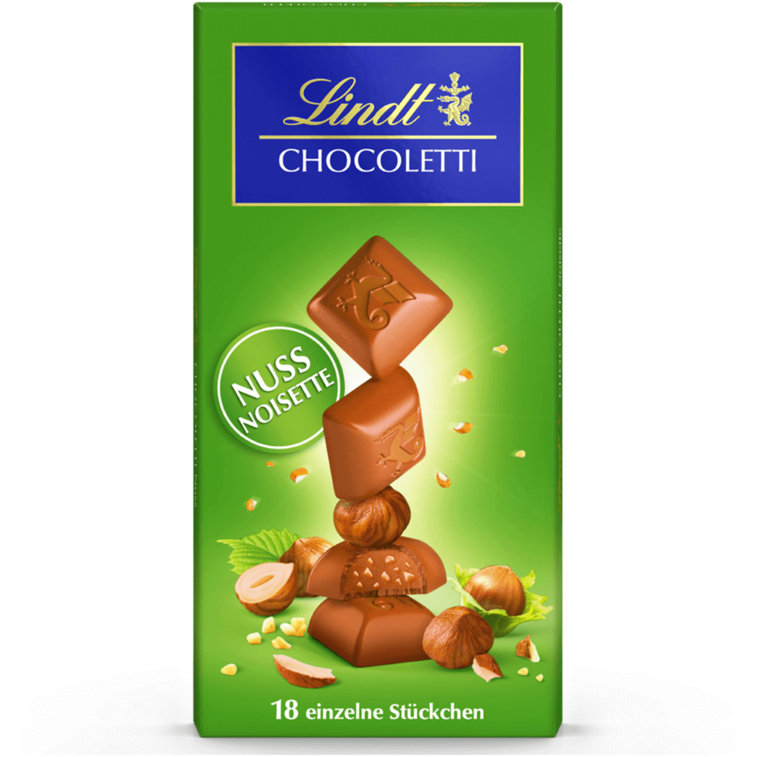 Lindt Chocoletti Milch Nuss Tafelschokolade