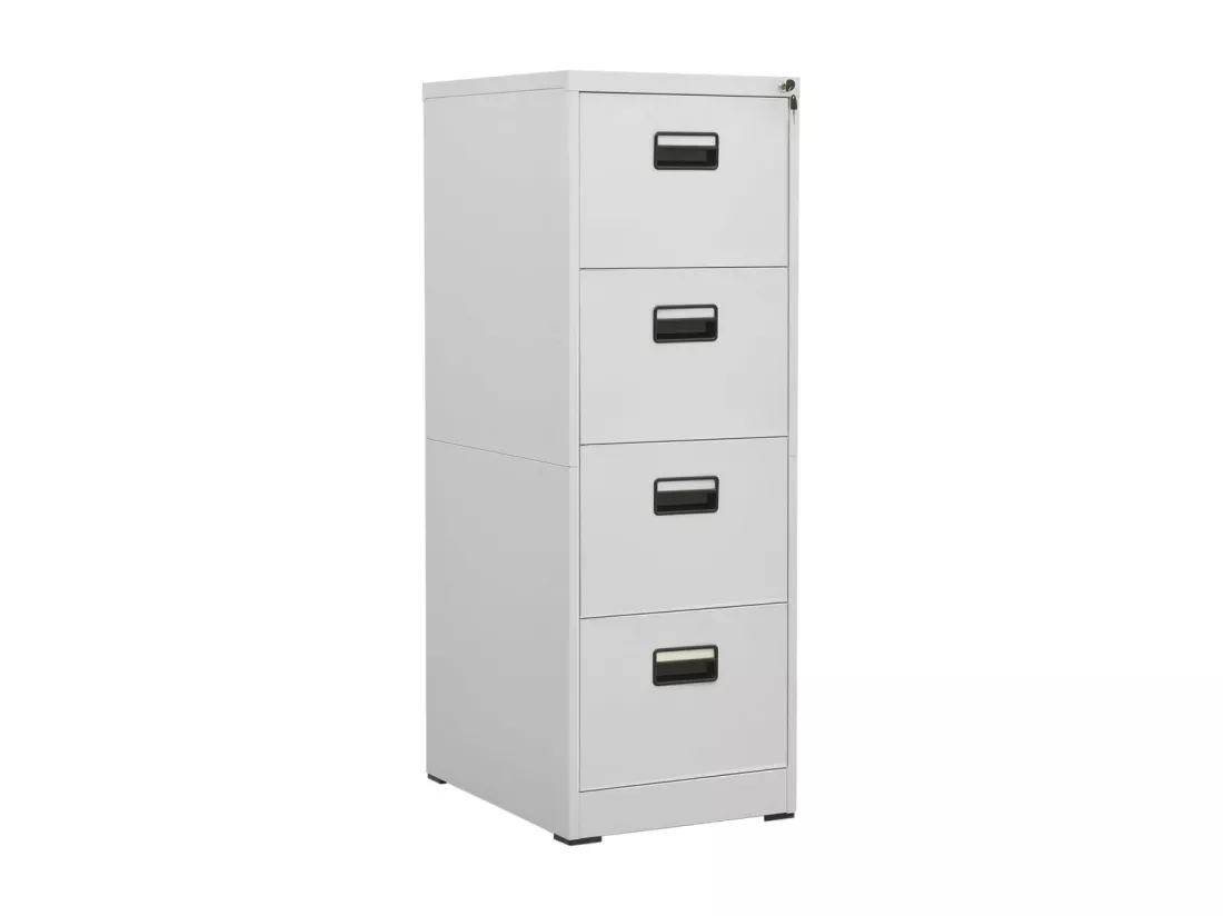 Classeur Gris clair 46x62x133 cm Acier