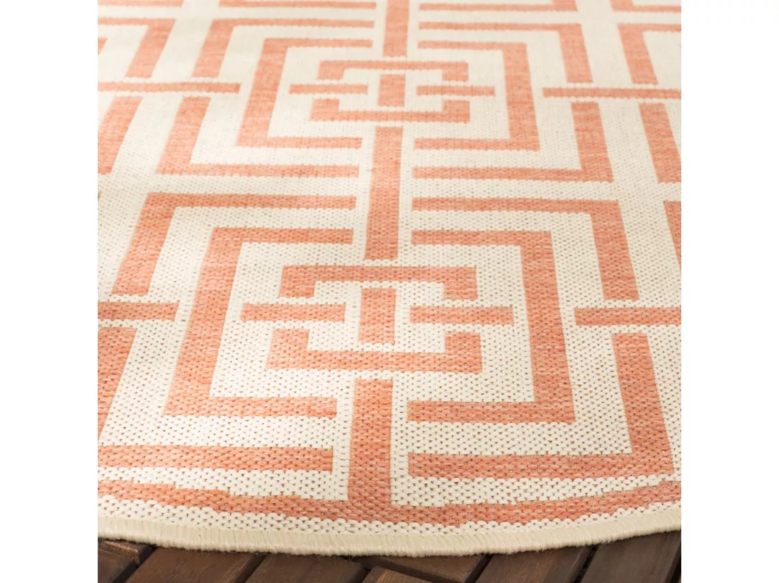 Tapis Cream & Rust 79 X 152 cm - Lipari