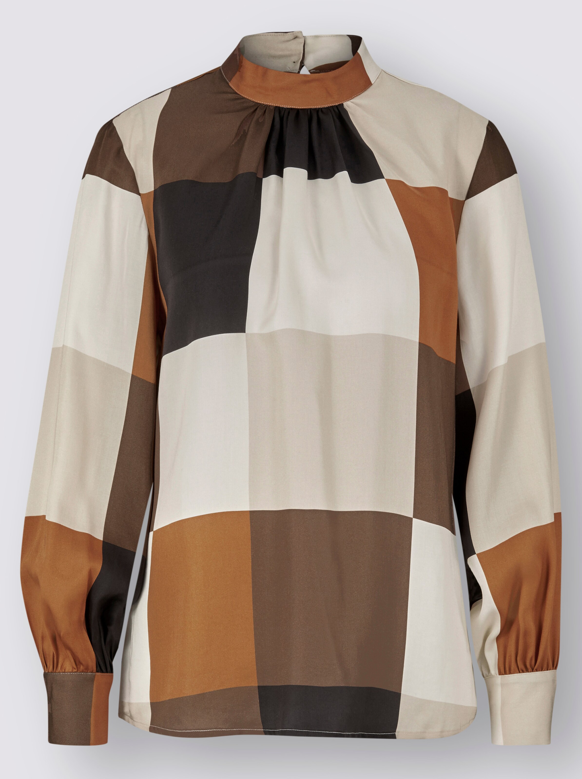 Satinbluse