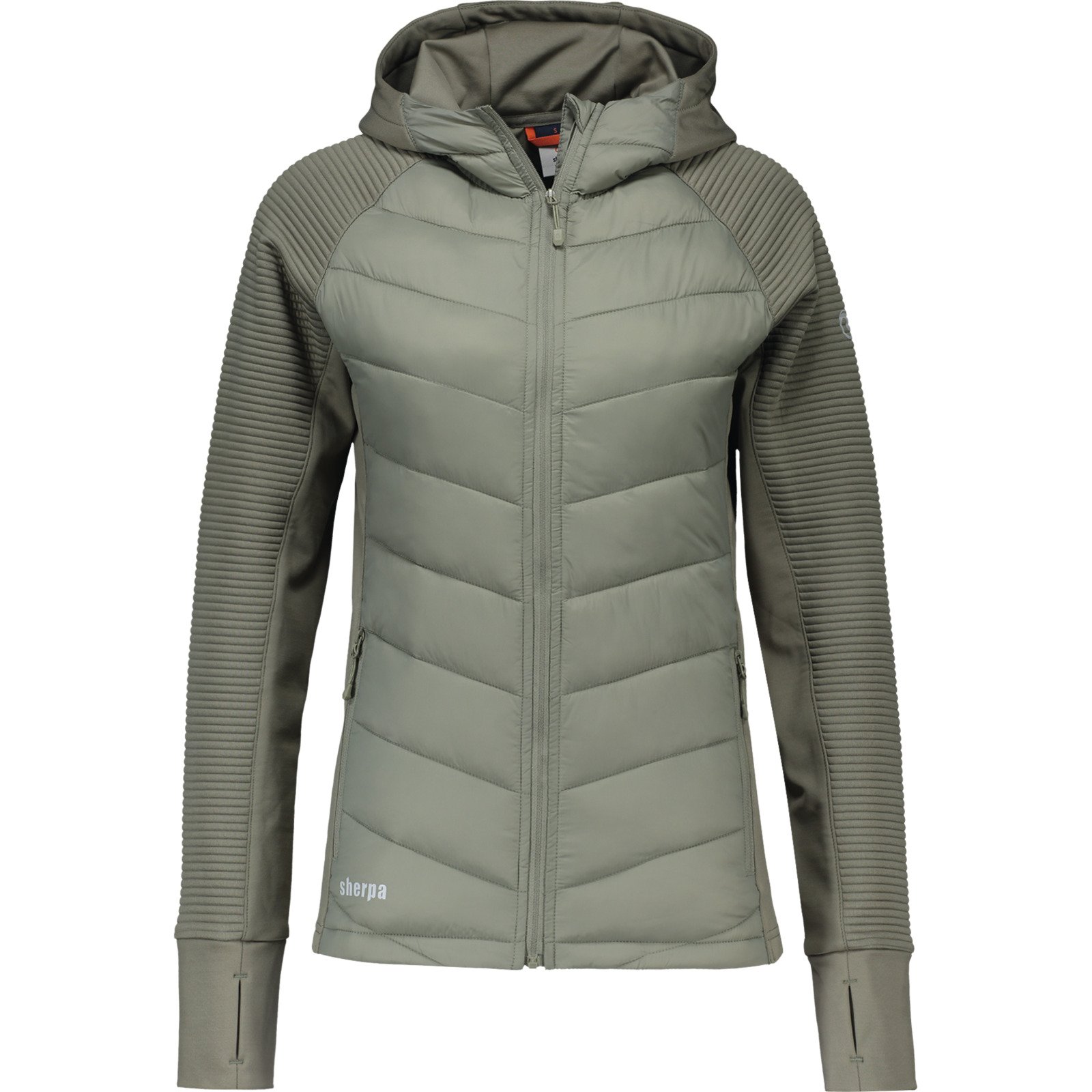 Sherpa Damen-Hybridjacke Tilitso XS, olive