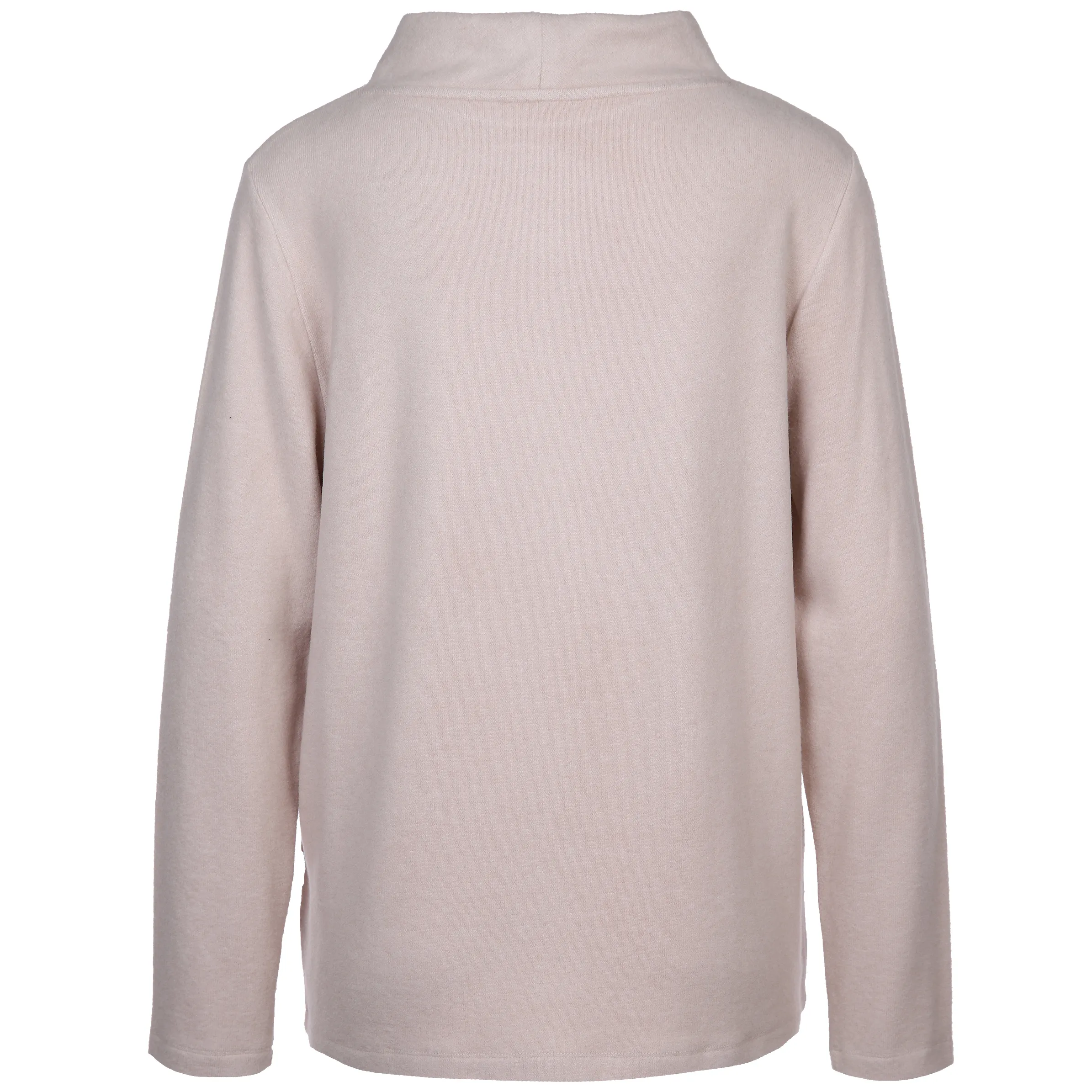 Damen Flauschshirt mit Stehkragen