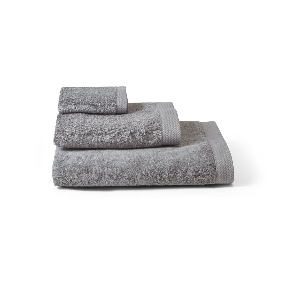 hi!dea 99047 - Serviette de bain (500 g/m²) en coton (82%) et coton recyclé (18%)