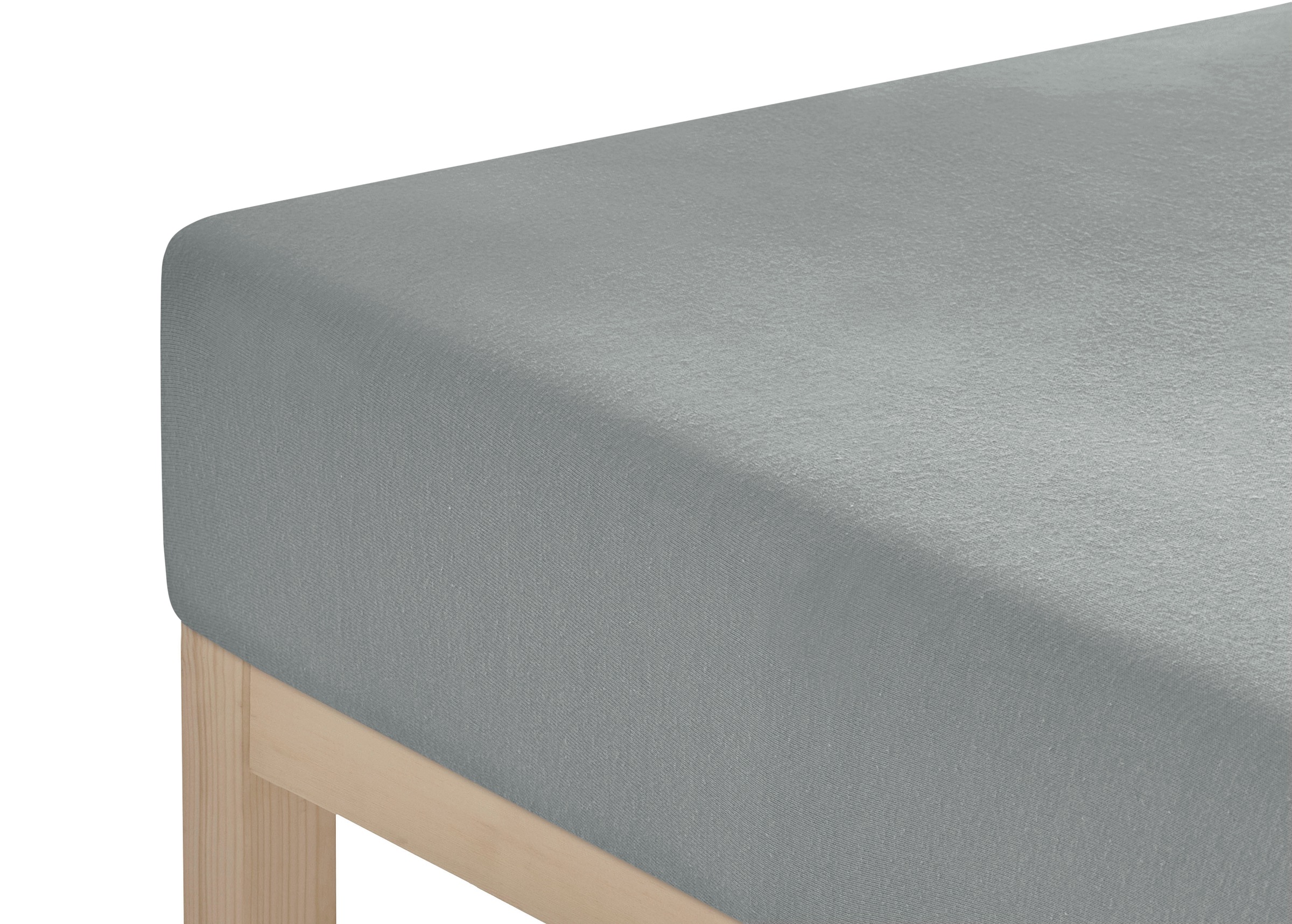 GOODproduct Spannbettlaken »Physalis Topper Basic, in Gr. 90x200, 140x200 oder 180x200 cm« Baumwolle, Matratzen bis 8 cm Höhe, Bettlaken, Spannbetttuch, Laken