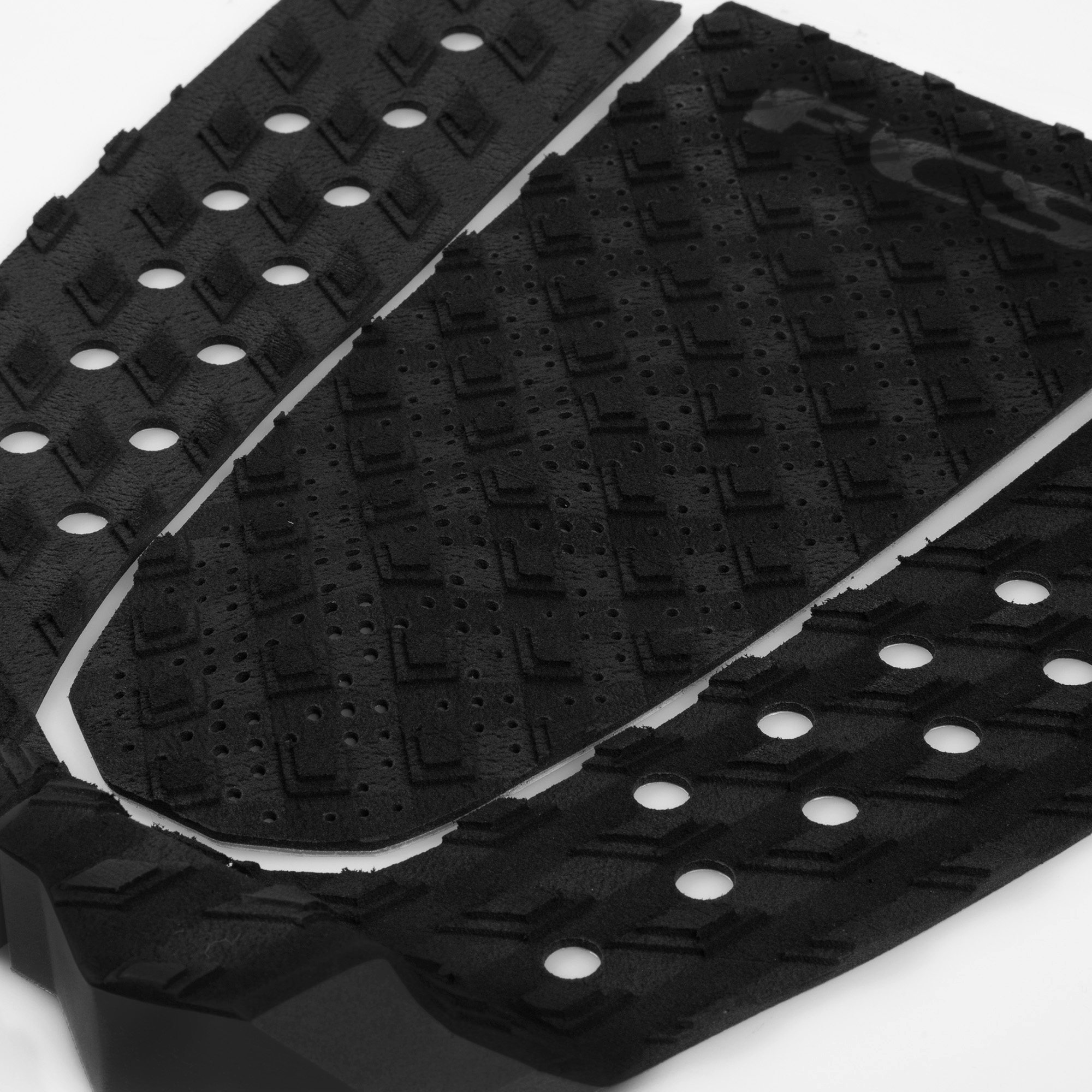 FCS T-3 Pad - 3 pièces Black / Charcoal