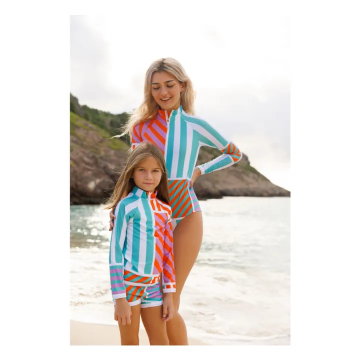 Juillet Juillet T-shirt Anti-UV Saline | Vert