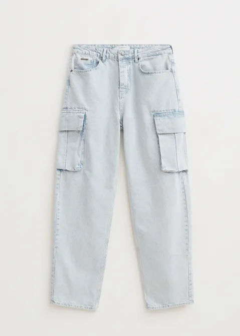 Drew cargo jeans blauw (BLW.USL)