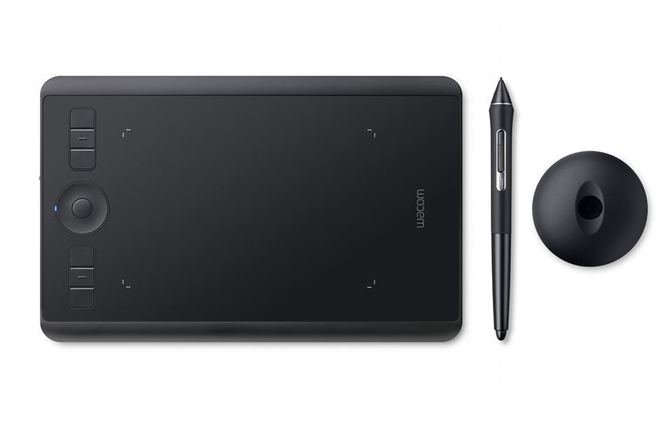 Stifttablet Intuos Pro S<br>Performantes Grafiktablet, Grösse S, schwarz