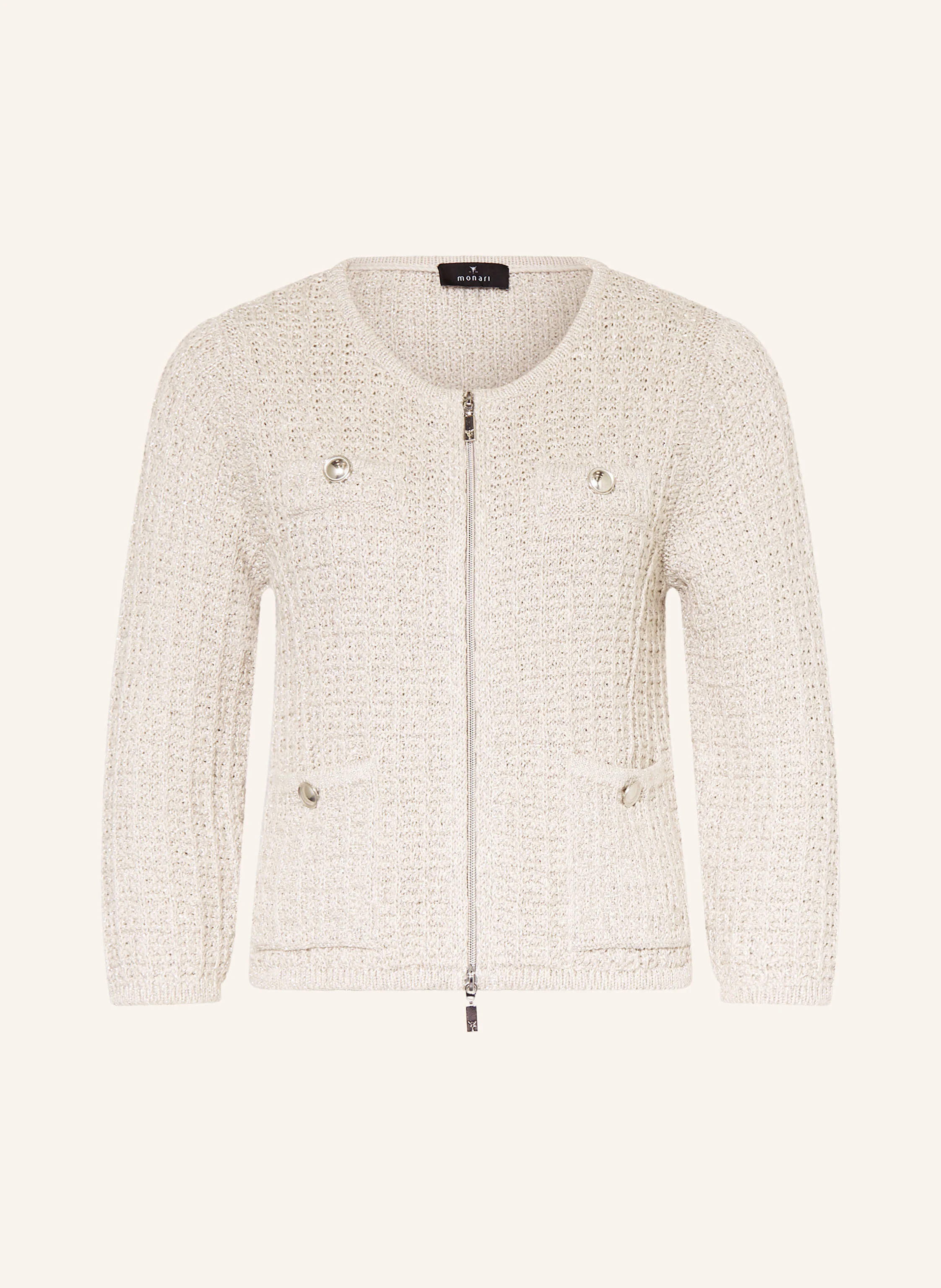 monari Strickjacke mit Glitzergarn