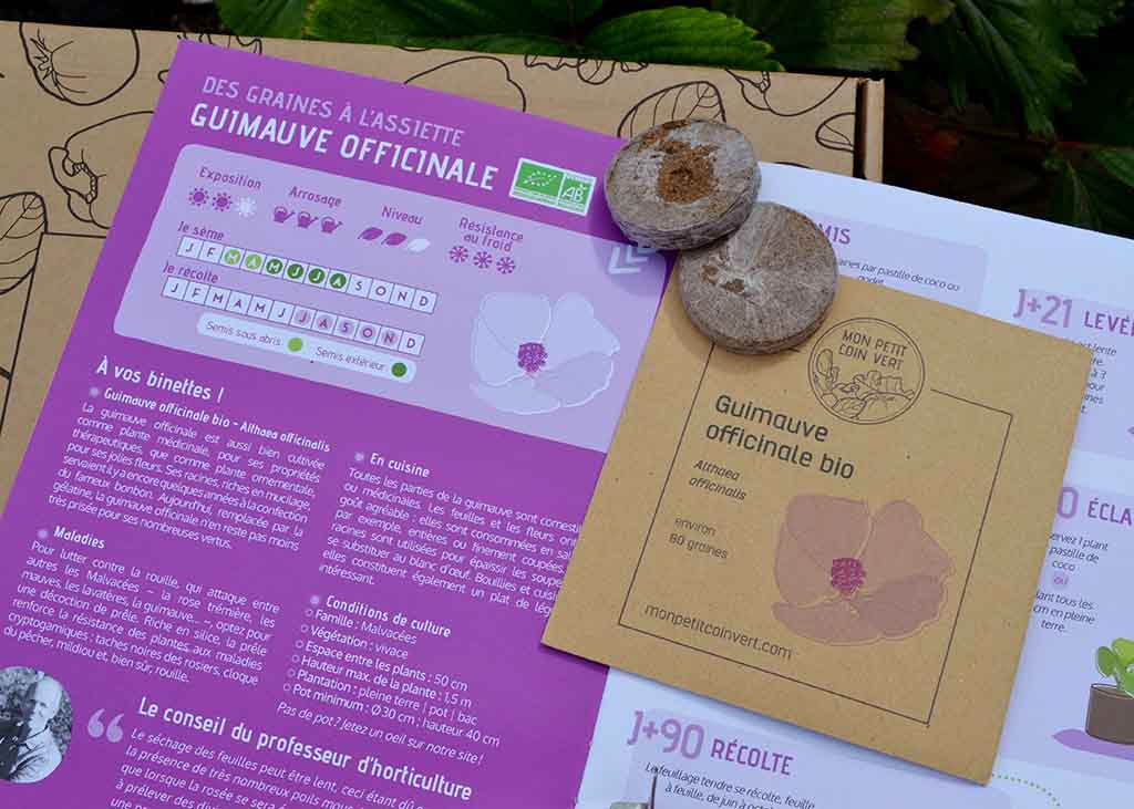 Coffret de jardinage thématique 