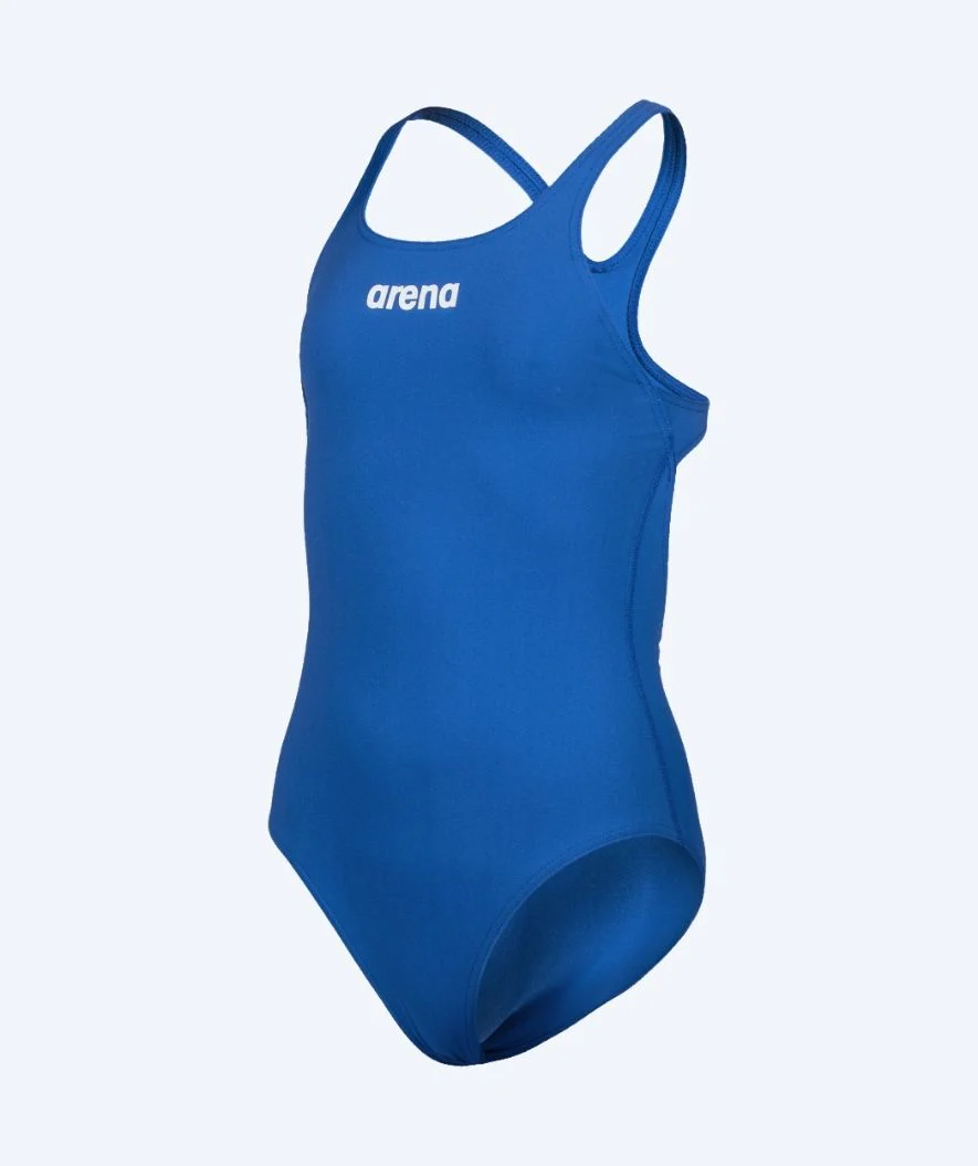Arena badedragt til piger - Team Swim Pro Solid - Lyseblå
