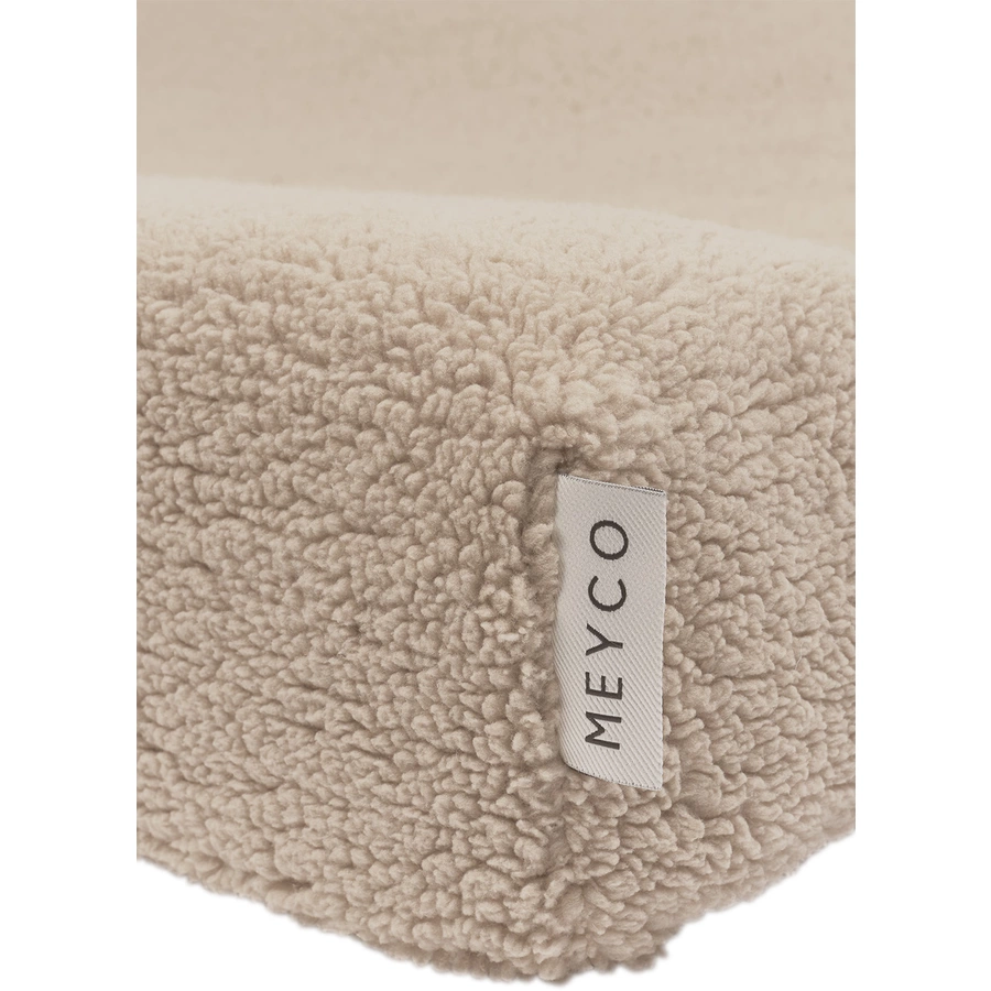 MEYCO Wickelauflagenbezug Teddy Sand  50 x 70 cm