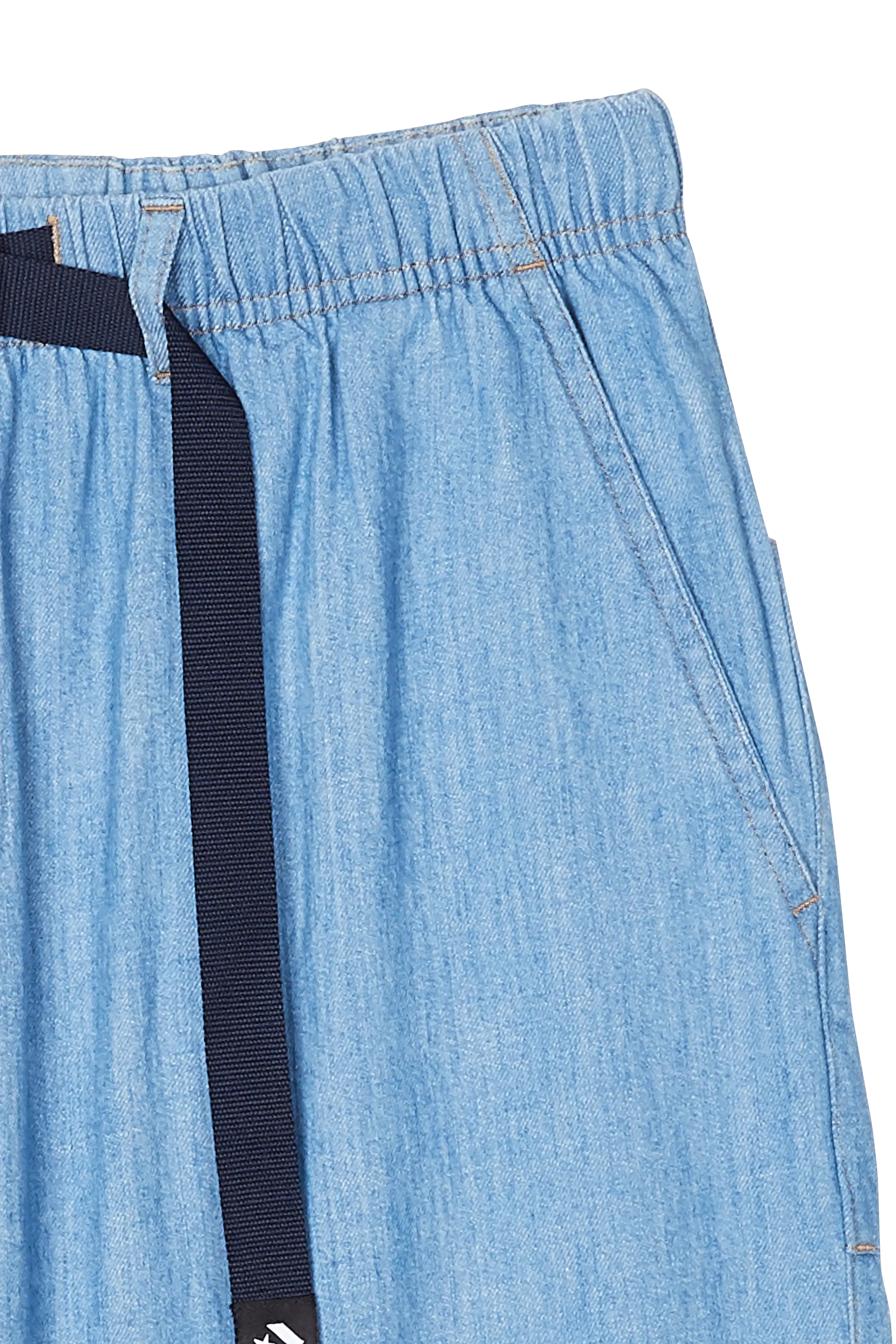 CONVERSE short Elevated LTWT Chambray Bleu