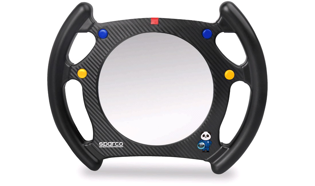 Babyspejl bagudvendt autostol SPARCO