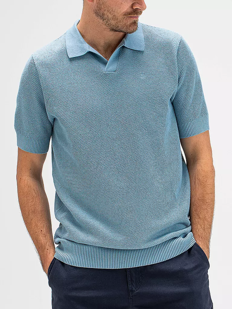 BUTCHER OF BLUE Poloshirt hellblau