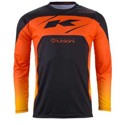 Maillot cross Kenny TRACK - FOCUS - ENFANT - Gris / Orange
