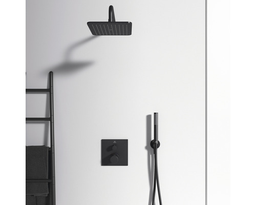 Ideal Standard badkraan met thermostaat CERATHERM C100 zijdezwart mat A6956XG
