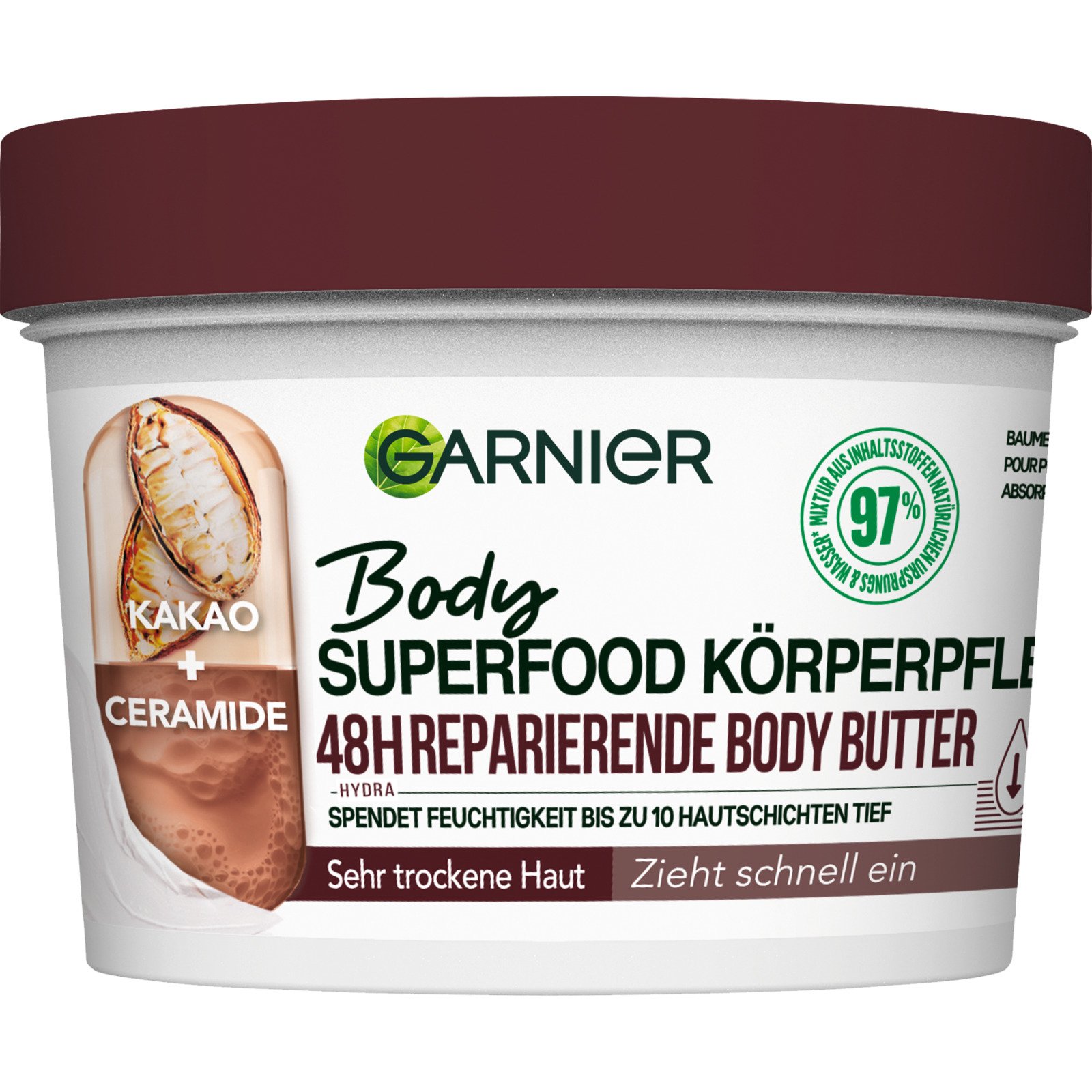 Garnier Body Superfood Body Butter Kakao 380 ml