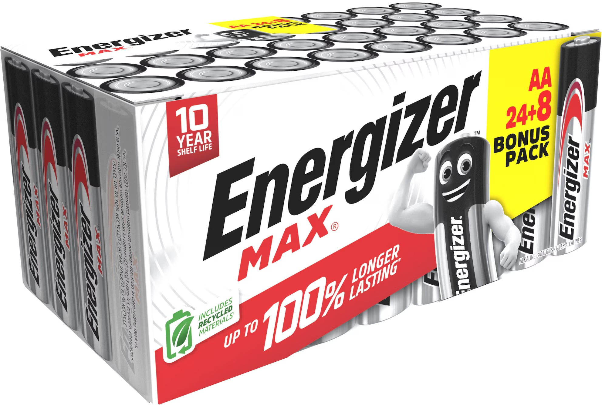 (32er Set) Max AA LR6 E91 Alkaline Batterie 1.5V (E303896200)
