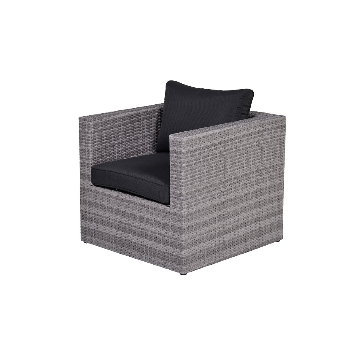 Garden Impressions Lyon reflex black loungestoel