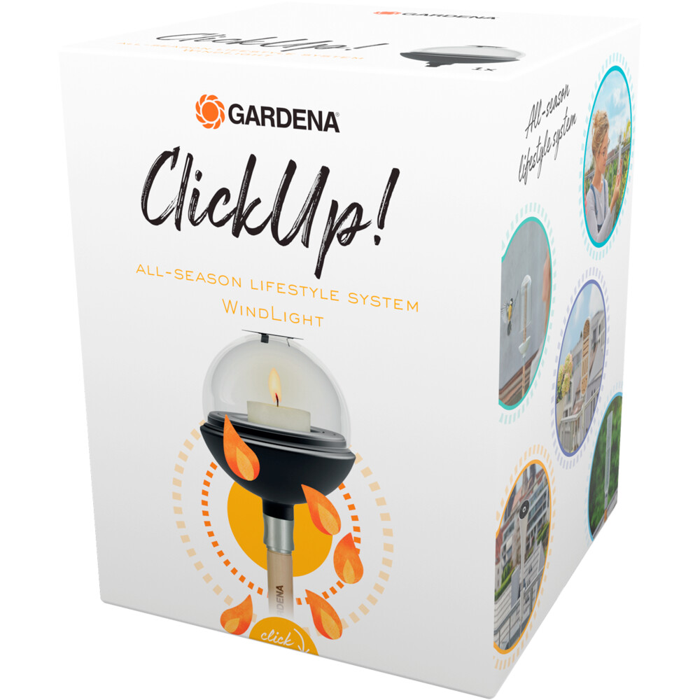 Gardena ClickUp! Windlicht E4 ClickUp!