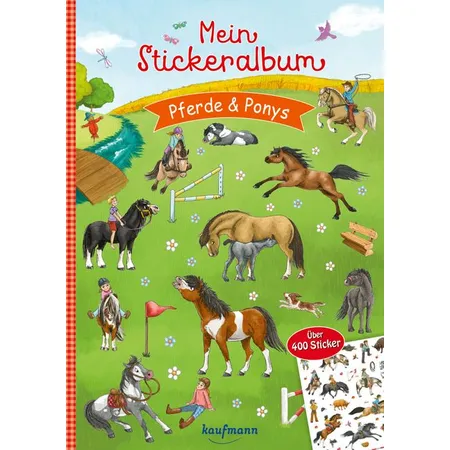 Kaufmann Verlag Mein Stickeralbum Pferde & Ponys