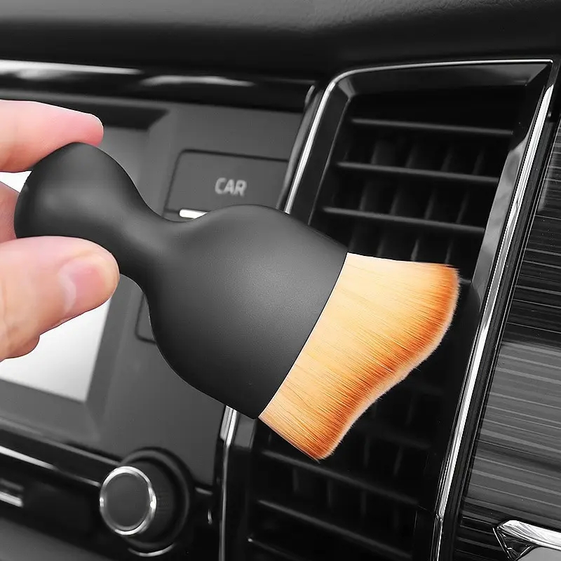 Universal Auto Reinigungspinsel Cockpit Innenreinigungs Pflege Bürste - Schwarz